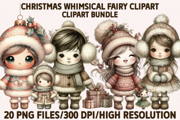 Christmas Whimsical Fairy Illustrations Review