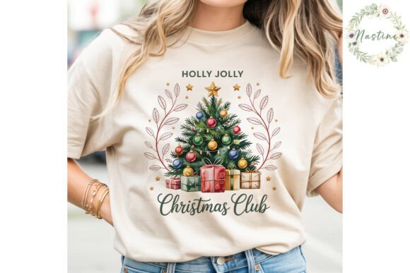Holly Jolly Christmas PNG Clipart & Illustrations