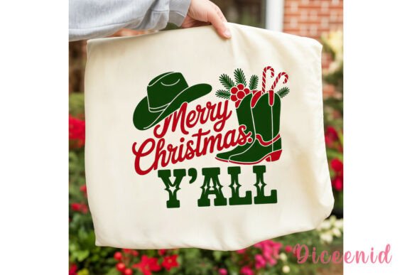 Merry Christmas Y all Cowboy PNG Clipart Review