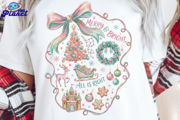 Reviewing Pastel Christmas PNG for Embroidery Projects
